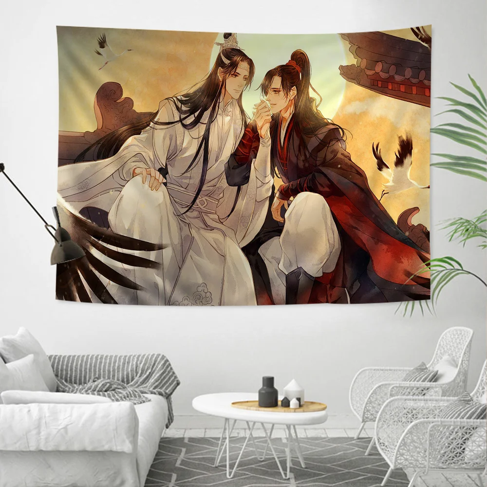 Гобелен с рисунком МО дао ЗУ Ши гобелен богемные настенные гобелены Мандала