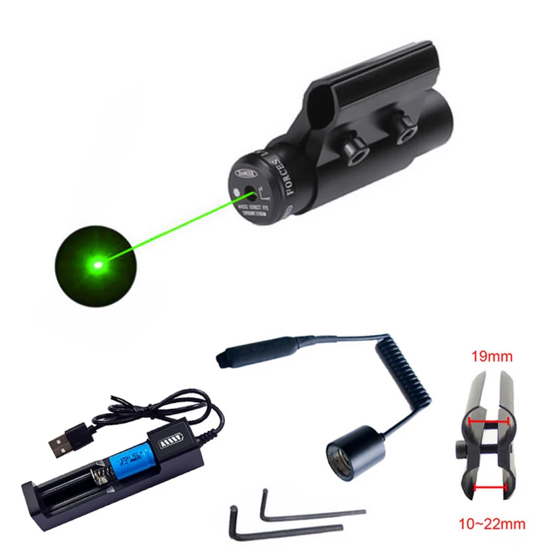 Лазерный прицел Ar15 с красной точкой 10 шт.