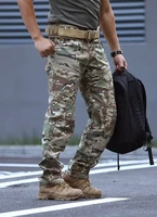 men khaki black camouflage army tactical military work casual trousers jogger sweatpants pants summer cargo pants
