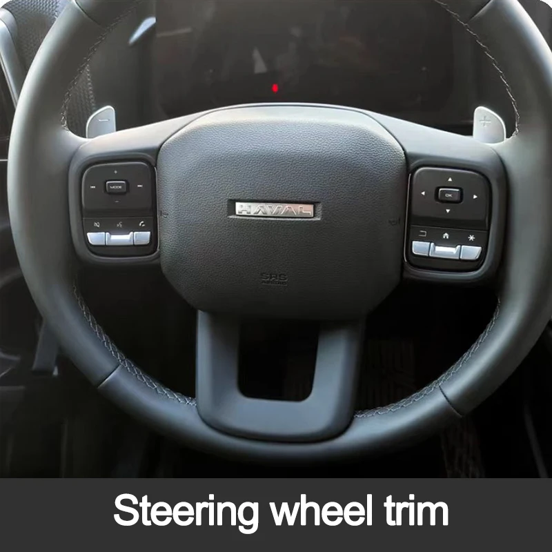 

Панель кнопки на руль автомобиля ABS, отделка блестками для GWM Great Wall Haval Dargo 2022 2023 Haval Dargo II 2024 H-Dog, аксессуары