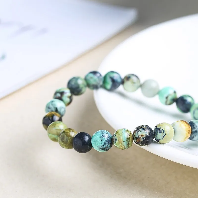 Браслеты JD из натурального хризоколлы Варисцита женские браслеты ручной работы