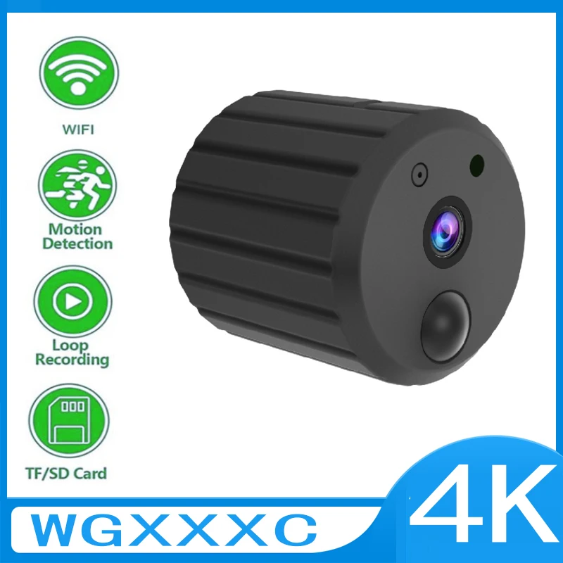 

Камера видеонаблюдения с инфракрасным ночным видением, 4K HD L10, Wi-Fi