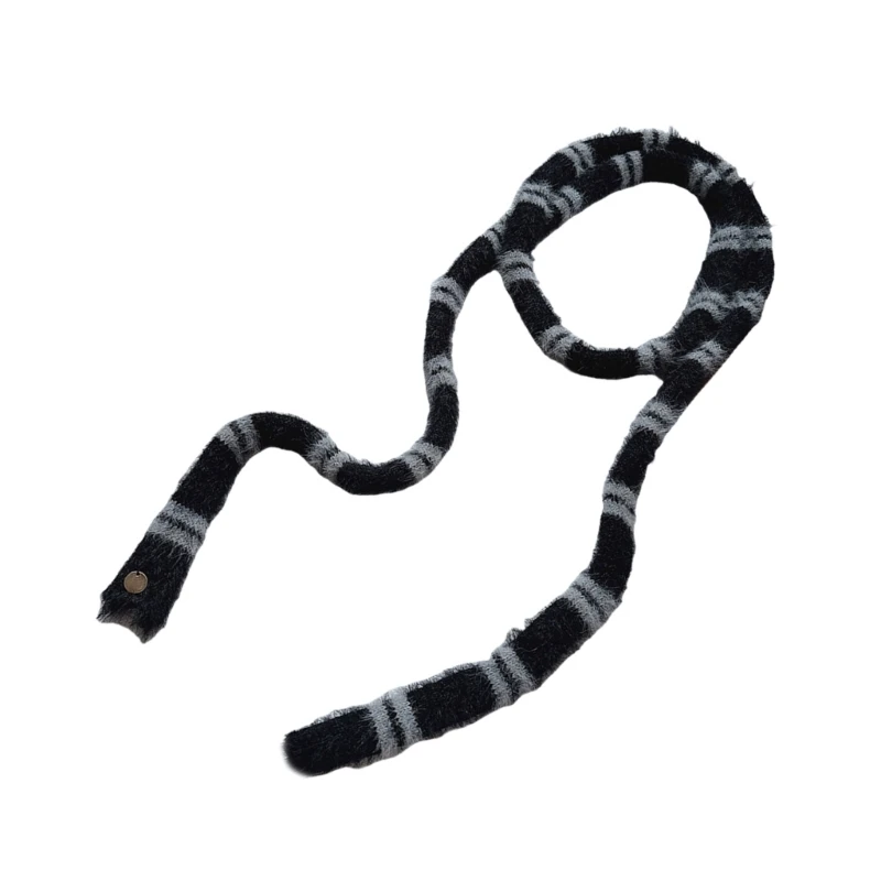 Вязаный шарф для женщин длинный узкий пояс галстук шейный реквизит фотосессии