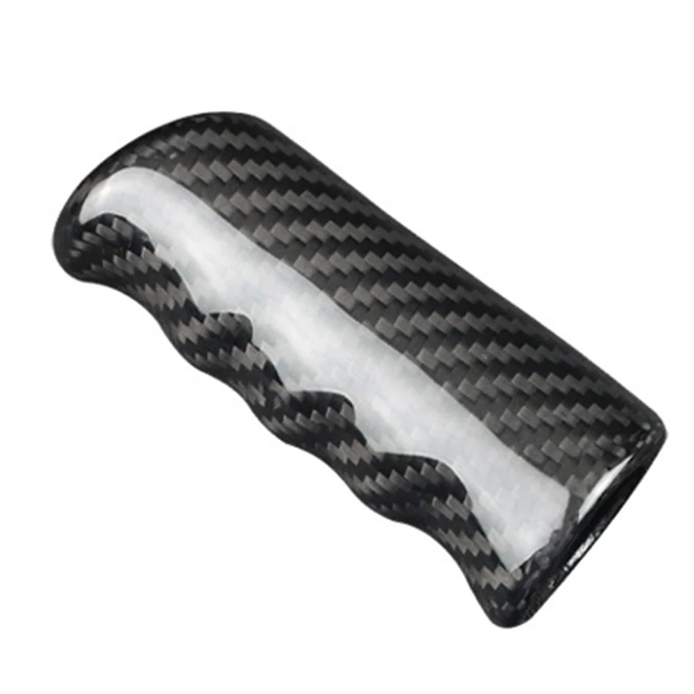 

Carbon Fiber Car Handbrake Grips Cover Sticker Trim for Mercedes Benz G Class W463 2000-2019