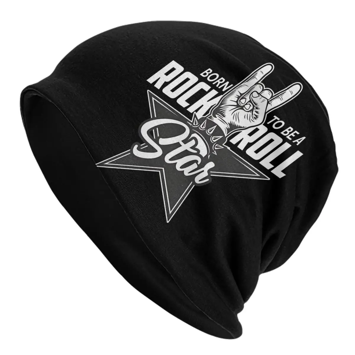 Создан чтобы быть камнем и рулоном звезда тонкий велосипедный двойной слой