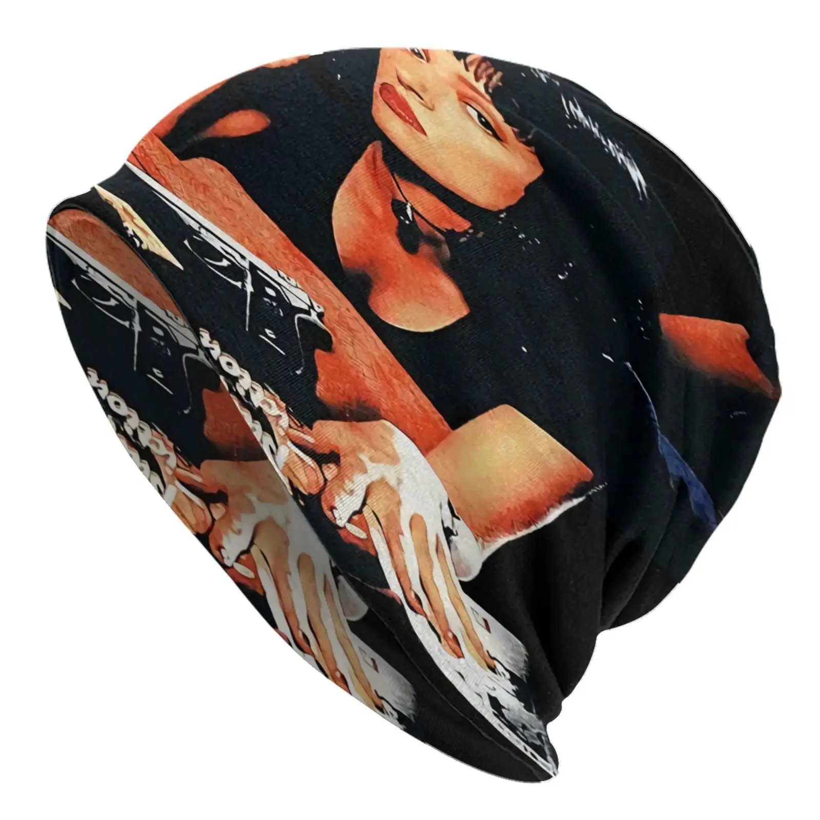 

Pulp Fiction Poster Official 5004 Cap Male Men's Caps Hat Beret Women Beanies For Men Men's Hats Wool Beanie Balaclava Man Hat