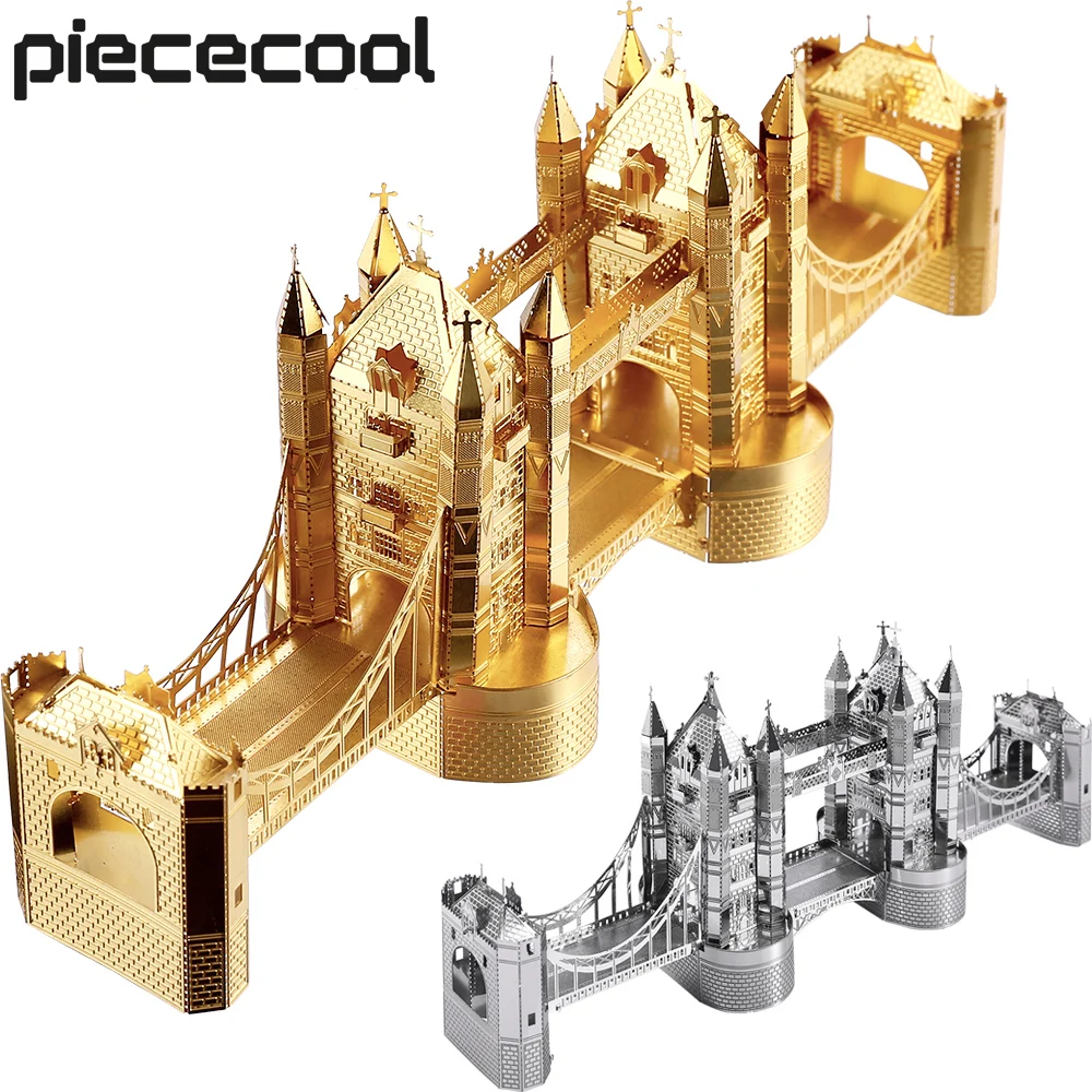 Металлический 3D-пазл Piececool лондонская башня набор для сборки своими руками