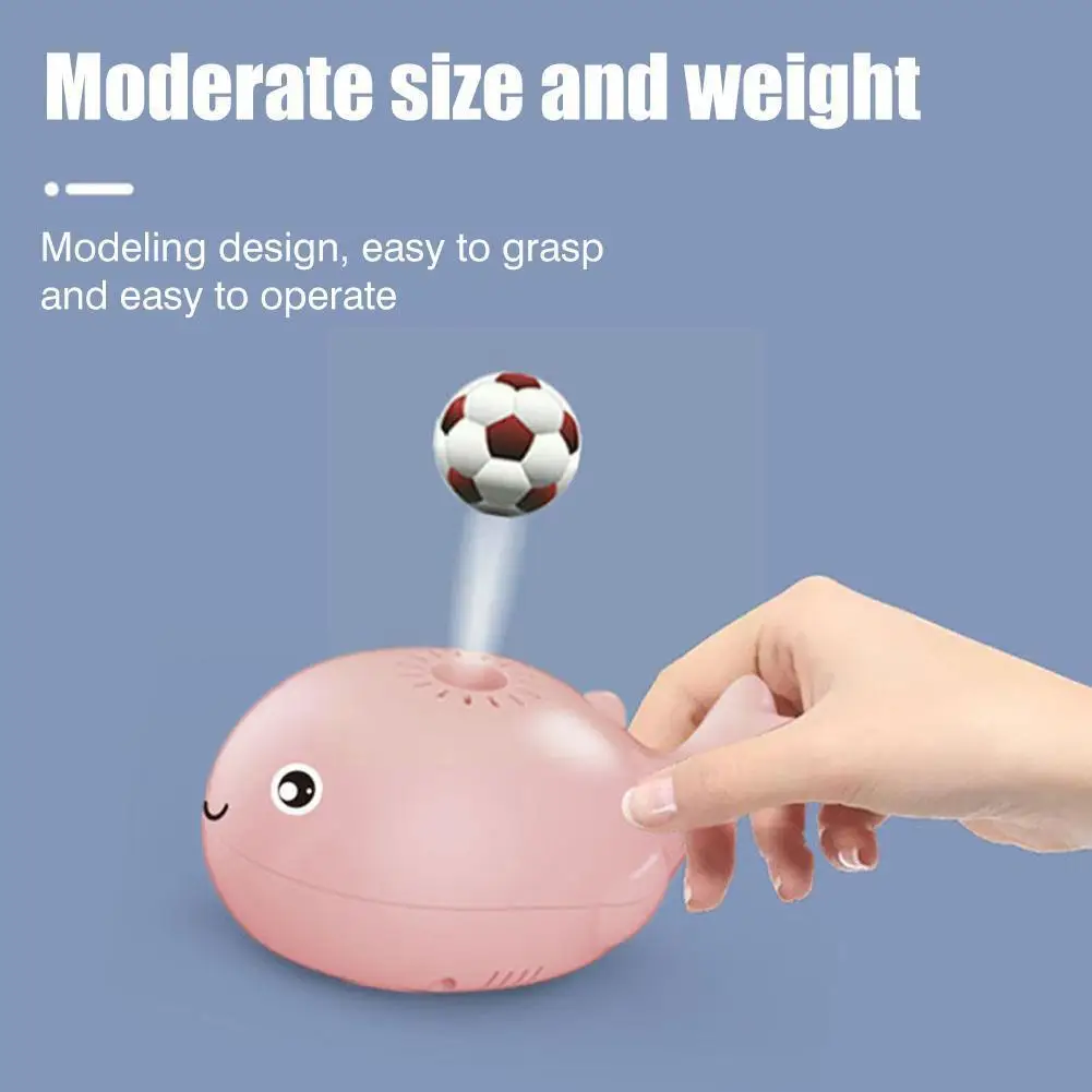 

Children Creativity Small Whale Fan Suspension Ball Battery Powered Cute Mini Hand-Held Leafless Small Fan Toys Gift for ki J6P1