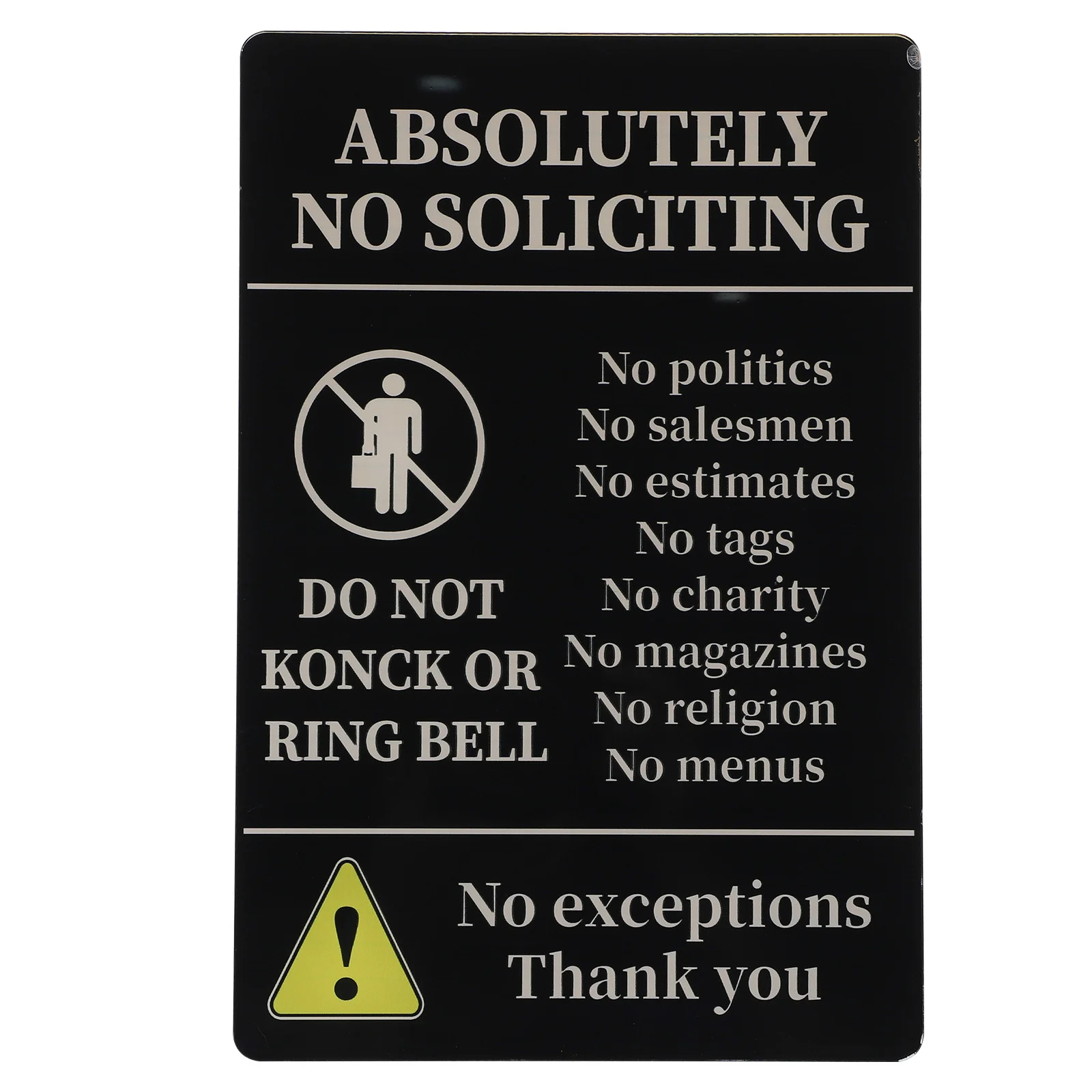 

Wall Decor Garage Private Property Do Not Knock Or Ring Doorbell Sign Front Door Ign Go Sign Soliciting Signs For Home