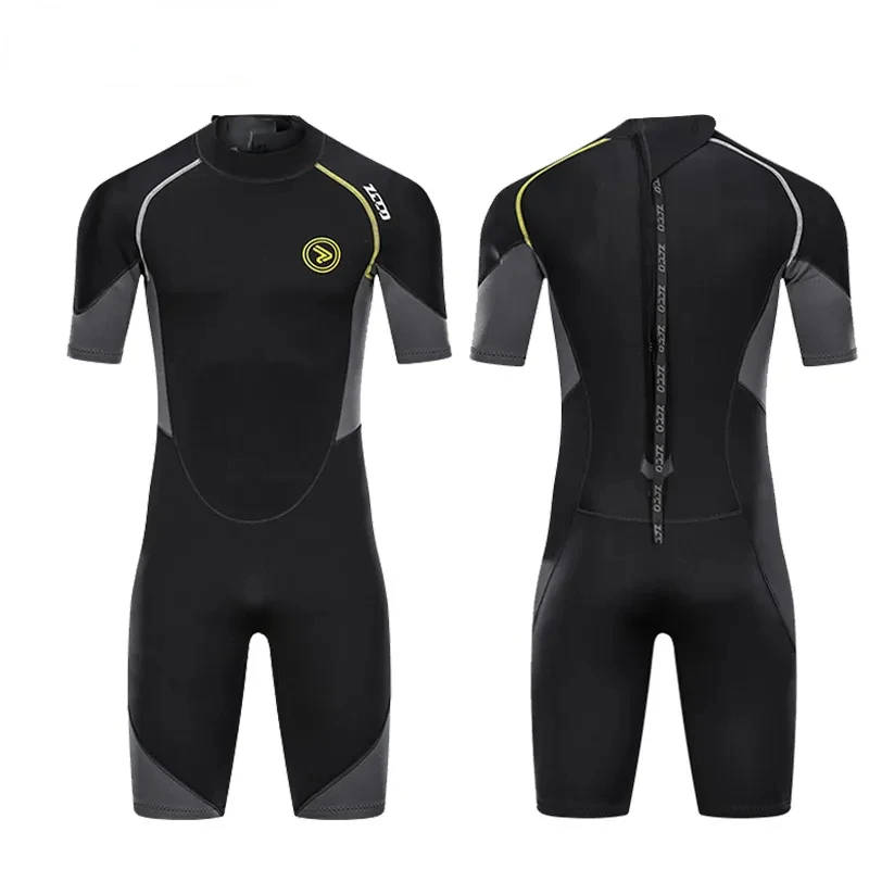 

1.5mm Neoprene Wetsuit Professional Diving Wetsuit Zip Lycra Long Sleeves Diving Suit Underwater Snorkeling Swimming Surfing