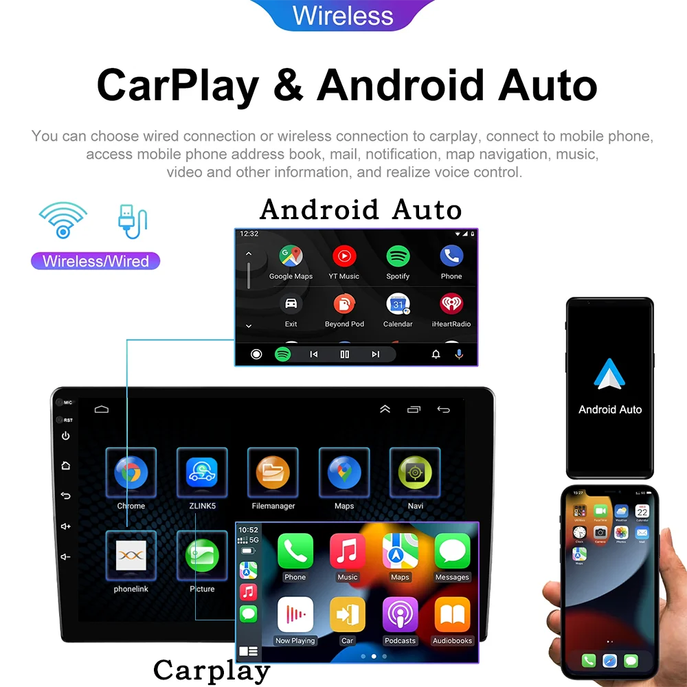 Фото Автомобильный радиоприемник Android 13 2Din для Suzuki SX4 2006-2013 Fiat Sedici 2005-2014, мультимедийный видеоплеер Navi Carplay, стерео головное устройство №4
