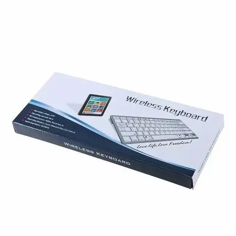 Беспроводная Bluetooth-клавиатура с испанской раскладкой для IPad, смартфонов, беспроводная клавиатура и мышь Teclado, Android, IOS, Windows