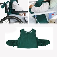 wheelchair fixed restraint vest seat belt sitting lying dual use cotton restraint suit manic patient elderly nursing supplies