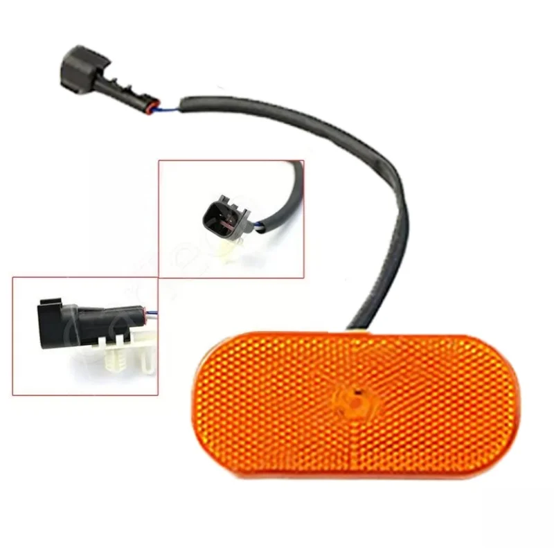 

1 шт. боковой габаритный фонарь желтого цвета для Ford Transit MK8 2014 2015 2016 2017 2018 2019 2020 2021 1832493 BK31-15442-CB