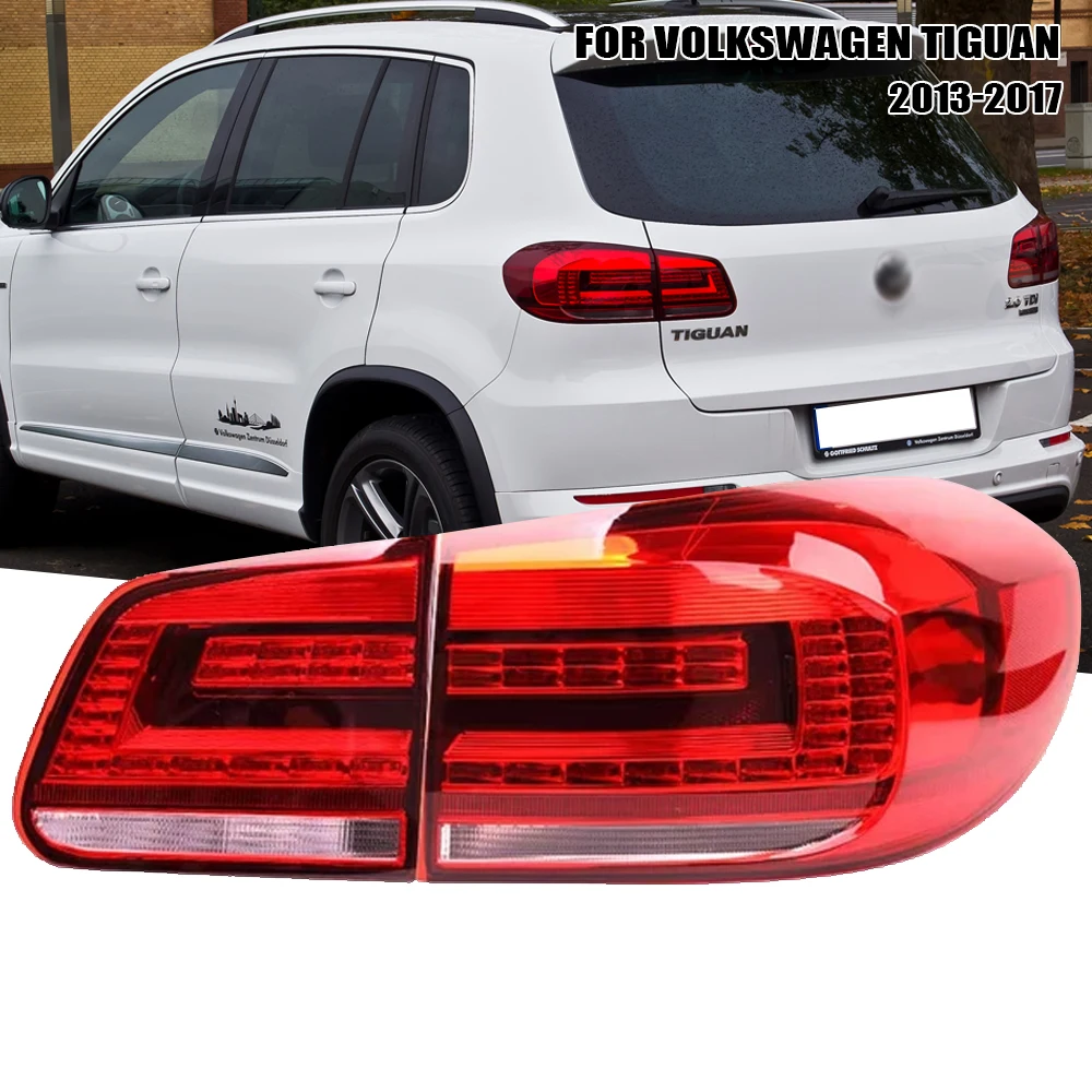 Левая/правая боковая задняя фара для Volkswagen Tiguan 2013 2014 2015 2016 фонарь тормоза с