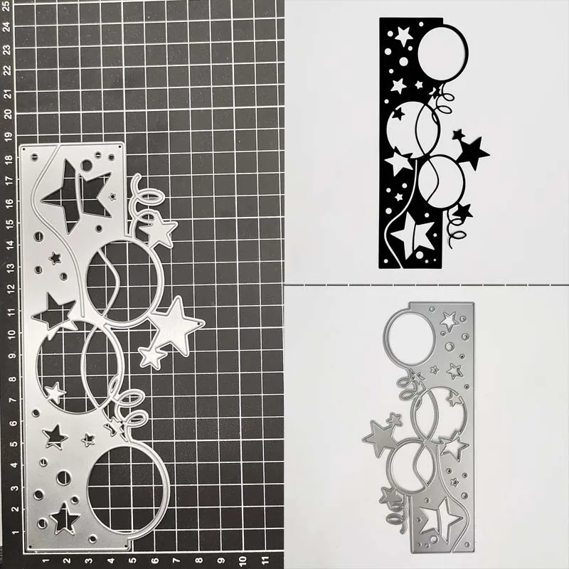 

Звездная рамка металлические режущие штампы трафареты для «сделай сам» Скрапбукинг декоративное тиснение шаблон ручной работы