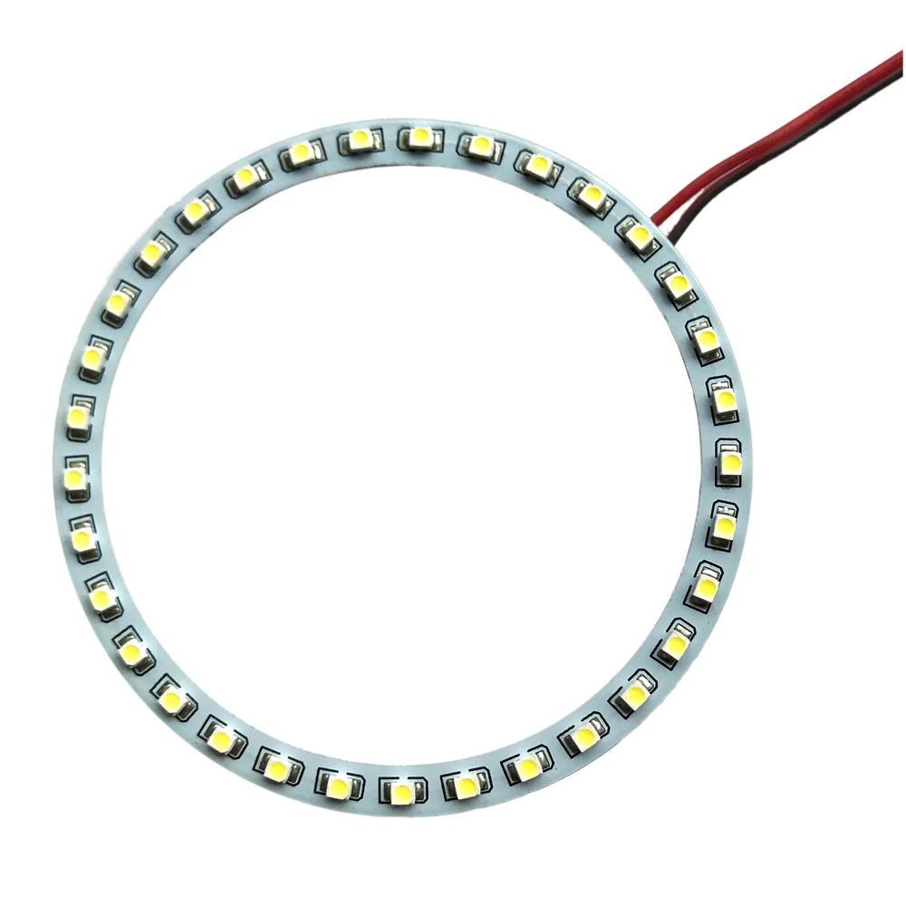 

2 шт. x Внешний диаметр 100 мм 3528 30SMD Автомобильный светодиодный кольцевой свет «ангельские глазки», гало, светильник