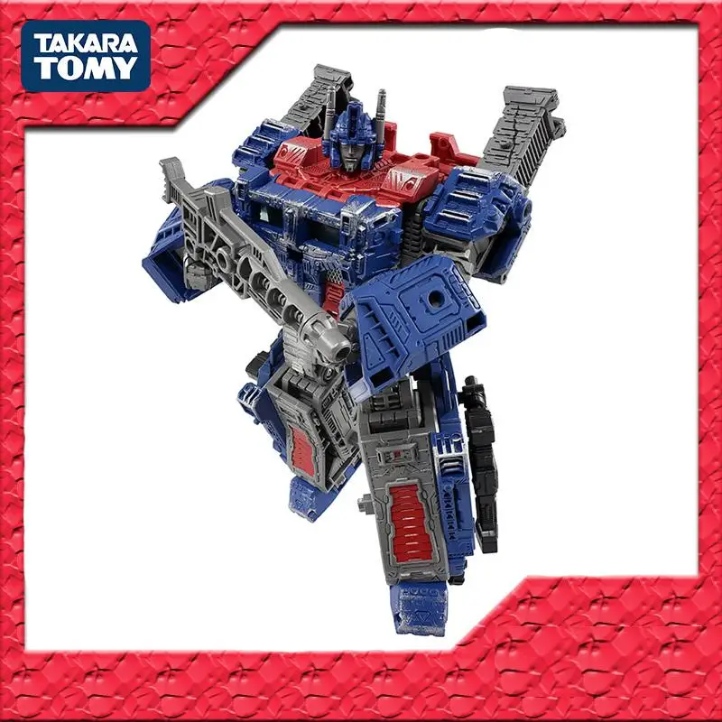 

Оригинальные фигурки героев мультфильма TAKARA TOMY Трансформеры PF Ultra Magnus Leader из ПВХ, фигурки героев аниме, модели игрушек