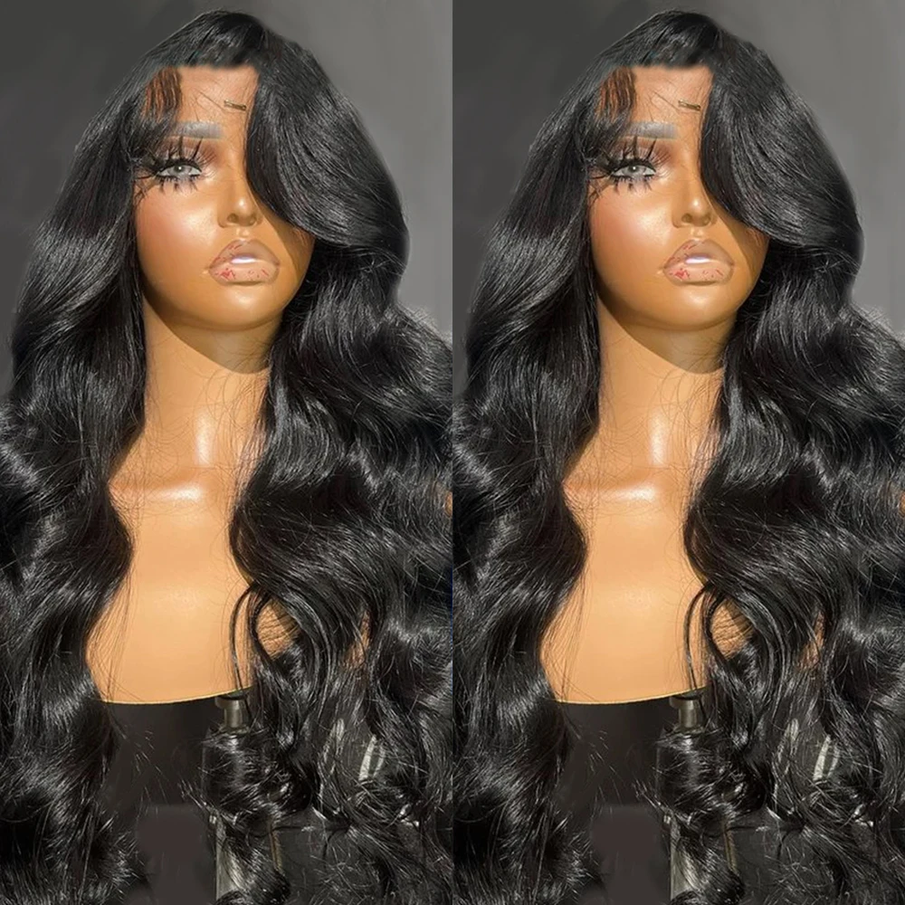 

180% 250% HD Lace Front Wig Human Hair Wig Body Wave 360 Lace Frontal Wig Pre Plucked Loose Deep Wave Brazilian Wigs For Women
