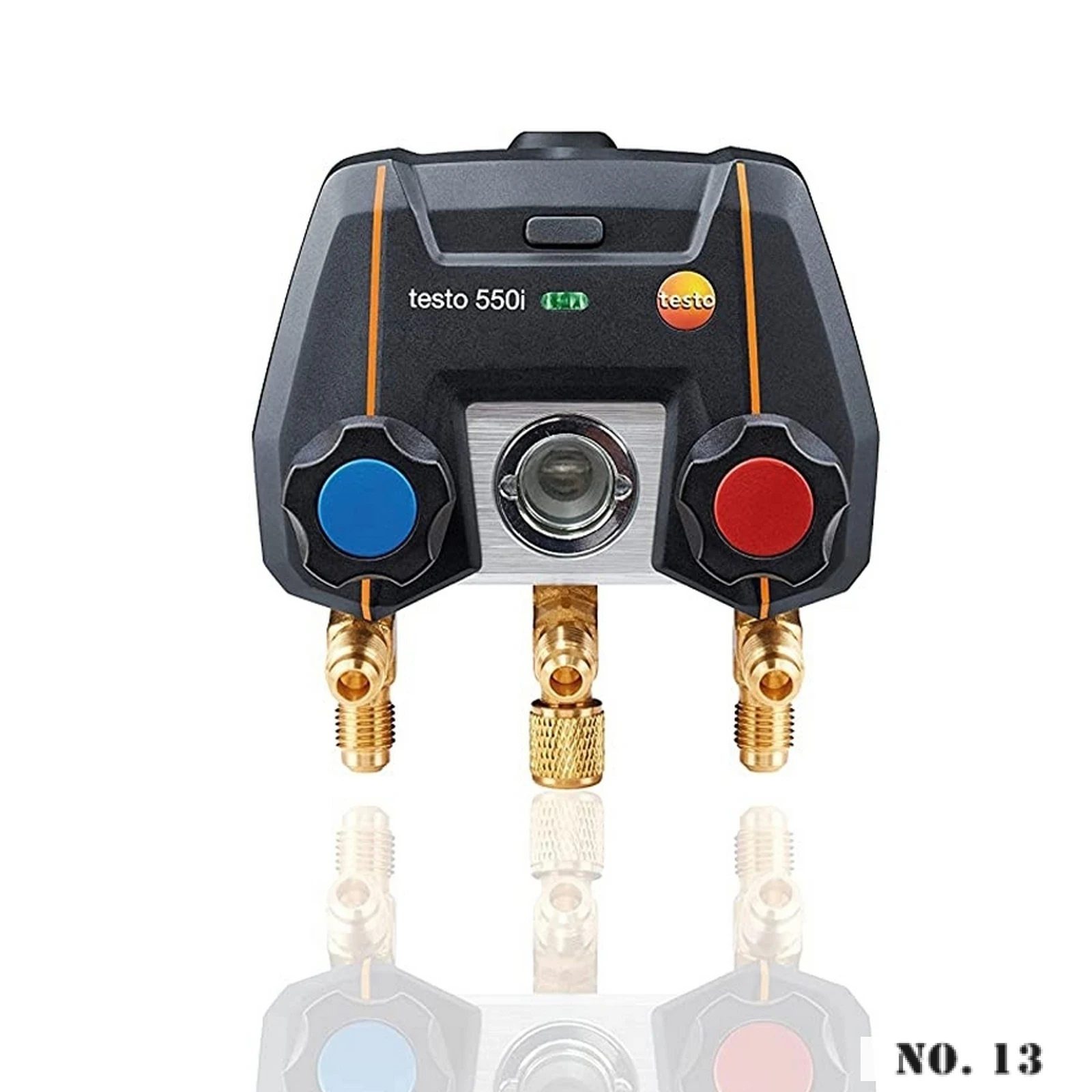 Цифровой манометр Testo 550i для холодильника с Bluetooth-совместимым 0563 1550 2 клапанов