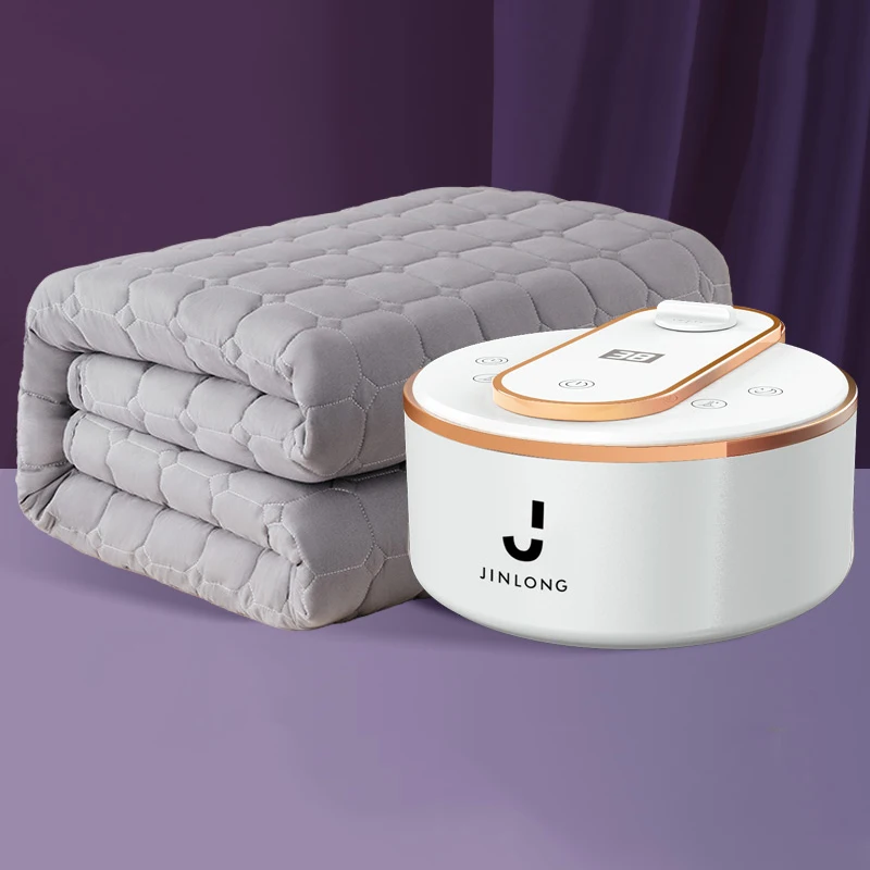 Dual Zone Electric Blanket Thermostat Double Warm Electric Blanket King Size Heated Mattress Pad Manta Electrica Bed Heating