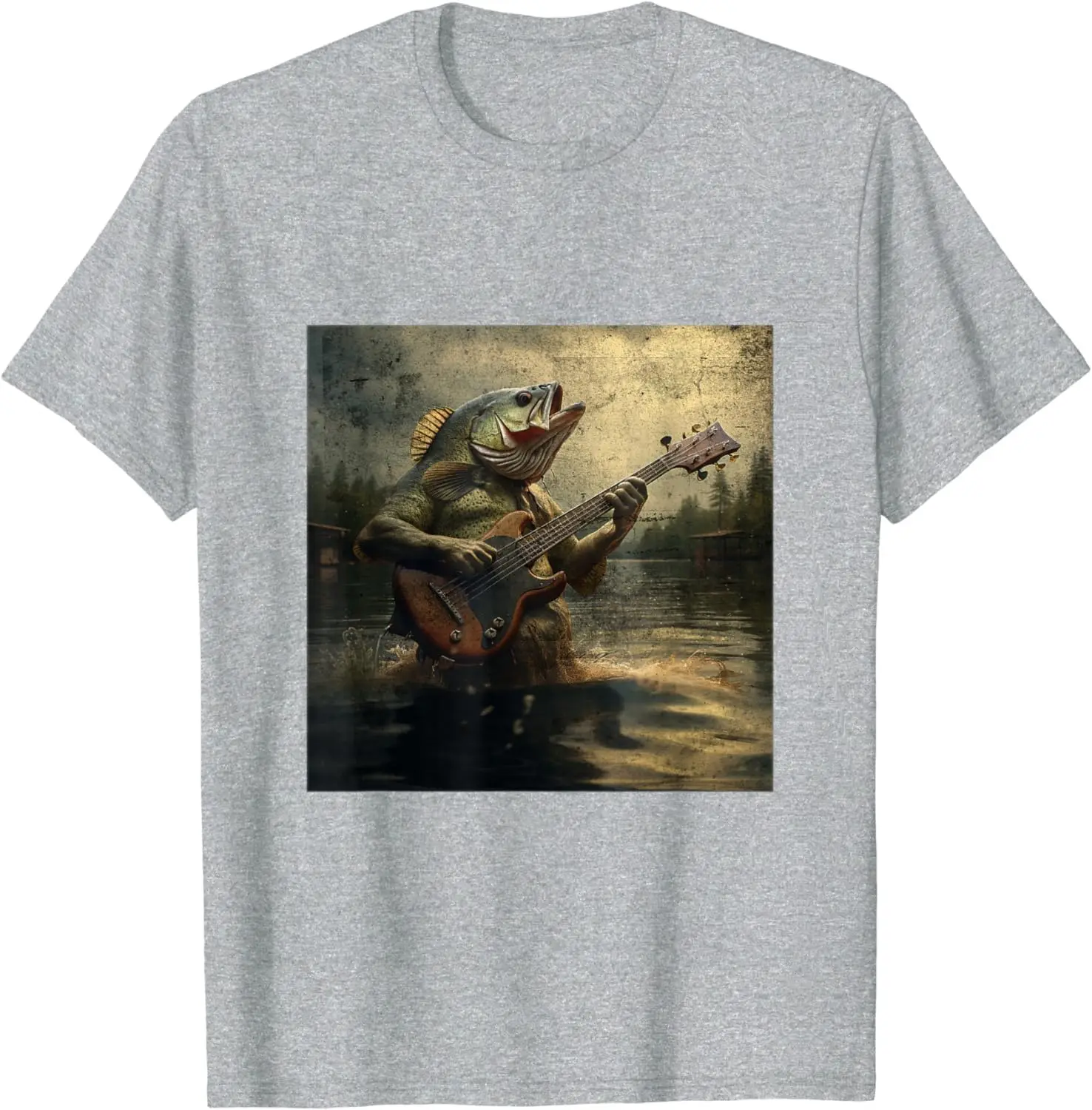 Футболка с принтом акул