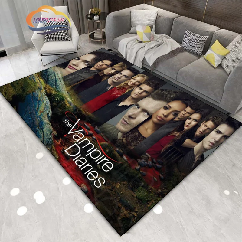 Американская ТВ-серия ковер Дневники вампира волшебный серия для фанатов коврик