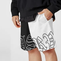 2022 summer new harajuku men shorts bandana pattern fashion hip hop mens brand short pant bottoms elastic wais man casual pants