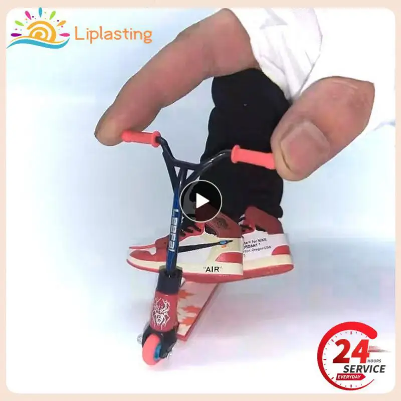 

Finger Toys Random Color Wear-resistant Interactive Toy Funny Finger Scooter Educational Toy Alloy Stunts Game High-quality Mini