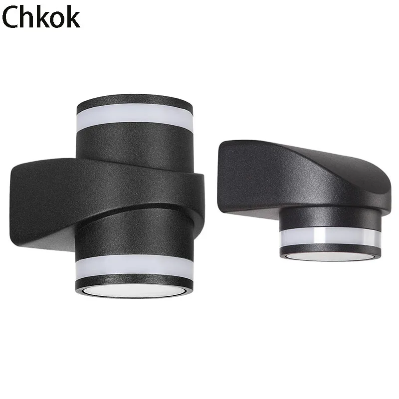 

Chkok Modern Home Waterproof Wall Lamp Simple Outdoor Double Head Single Head Waterproof LED Lamp Aisle Courtyard Door Lighting