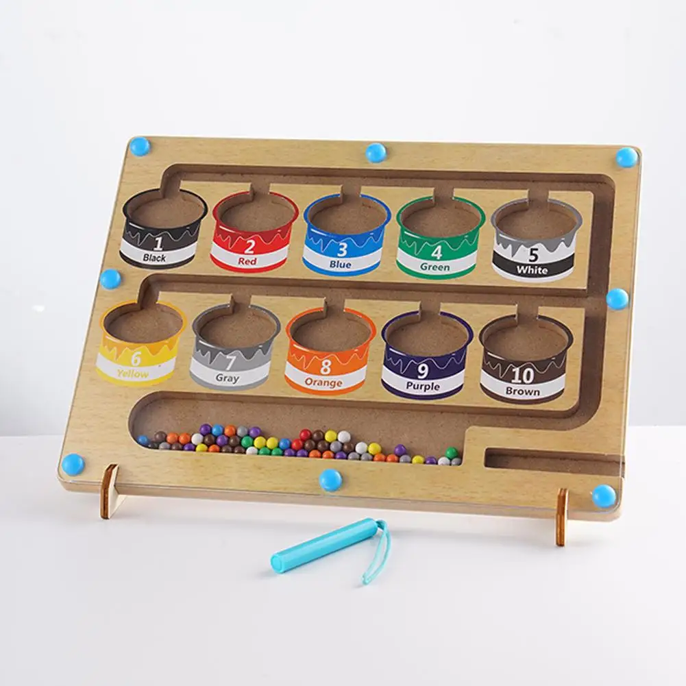 Рисунок 6 - 55 бусин, деревянный магнитный