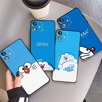 cute doraemon phone case for iphone 13 case for iphone xr xs 11 12 13 pro max mini 7 8 plus x se 2022 6s 6 shockproof cover capa