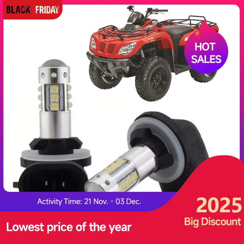 

2 шт., 80 Вт, светодиодные фары, супер белые фары дальнего света для Arctic Cat 400 500 550 650 700 1000 700s Prowler xt 550 HDX