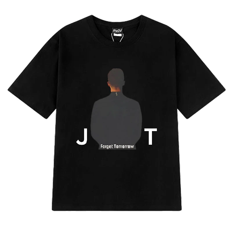 Футболка с принтом Justin Timberlake Forget Tomorrow Tour для мужчин и женщин винтажные футболки
