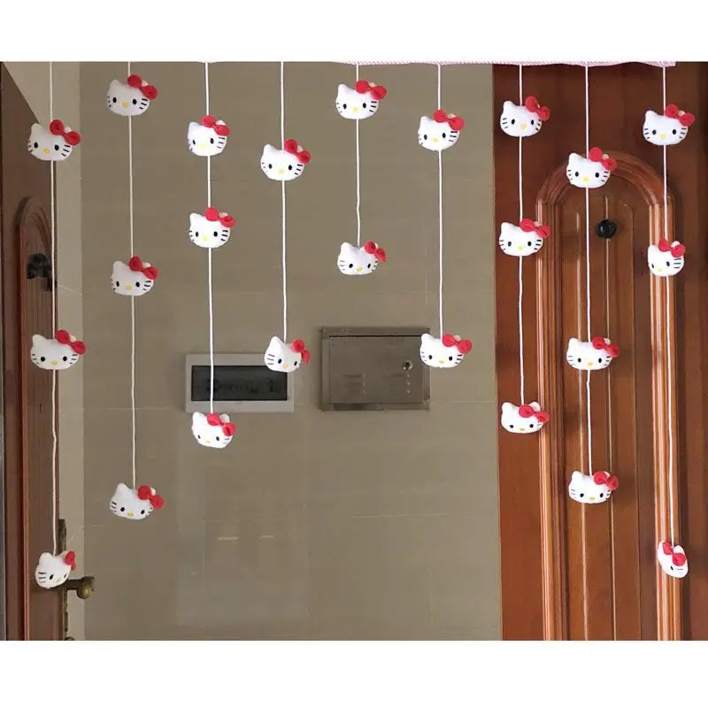 

Hello Kitty kitchen bathroom bedroom door curtain hanging curtain partition curtain for women's home love curtain