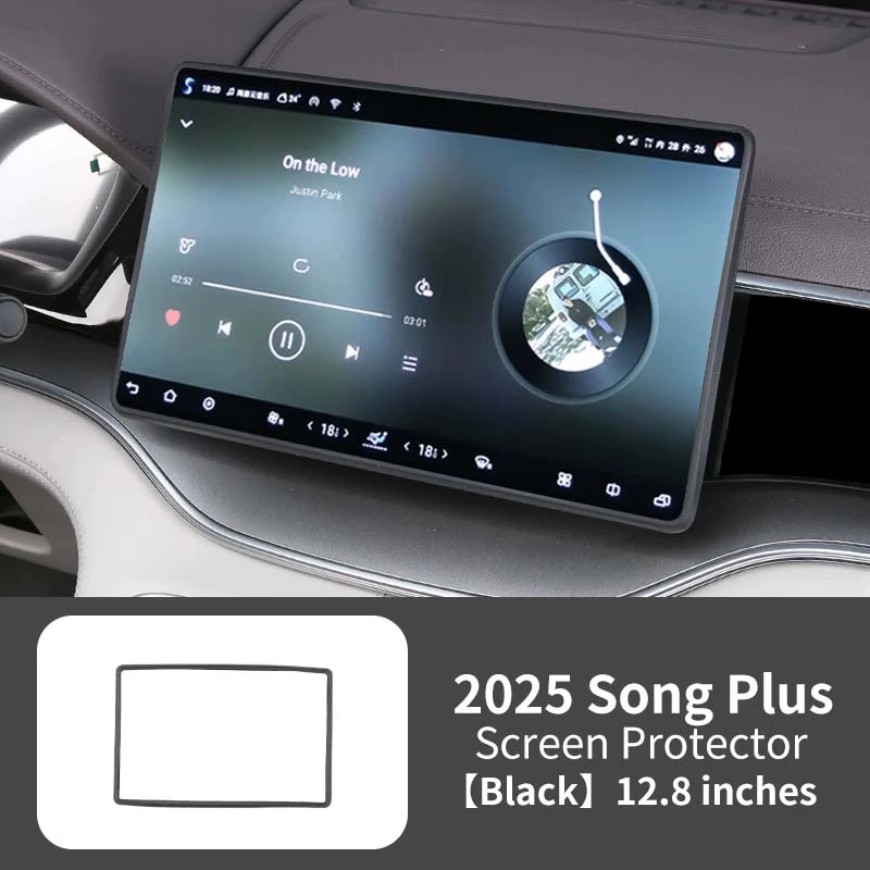 

Для Byd Song Plus Seal U Dmi Ev 2025 защитный чехол для экрана автомобиля водонепроницаемый силиконовый чехол противоскользящие аксессуары для амортизации