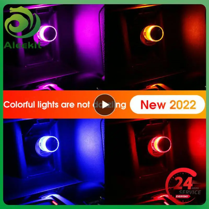 

1~10PCS Mini Decoration Portable Atmosphere Light Led Usb Atmosphere Light Car Interior Accessories Car Atmosphere Light