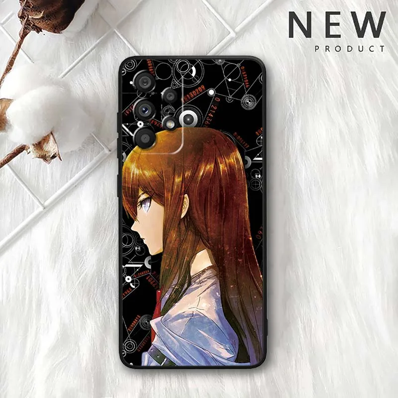 Чехол для телефона Kurisu Makise Anime для Samsung Galaxy A54 A55 A56 A70 A71 A72 A73 J4 J6 M02 M11 M16 M22 A15 A16 A14 A13 (art.: 3920dae8e9999) - 3920dae8e9999