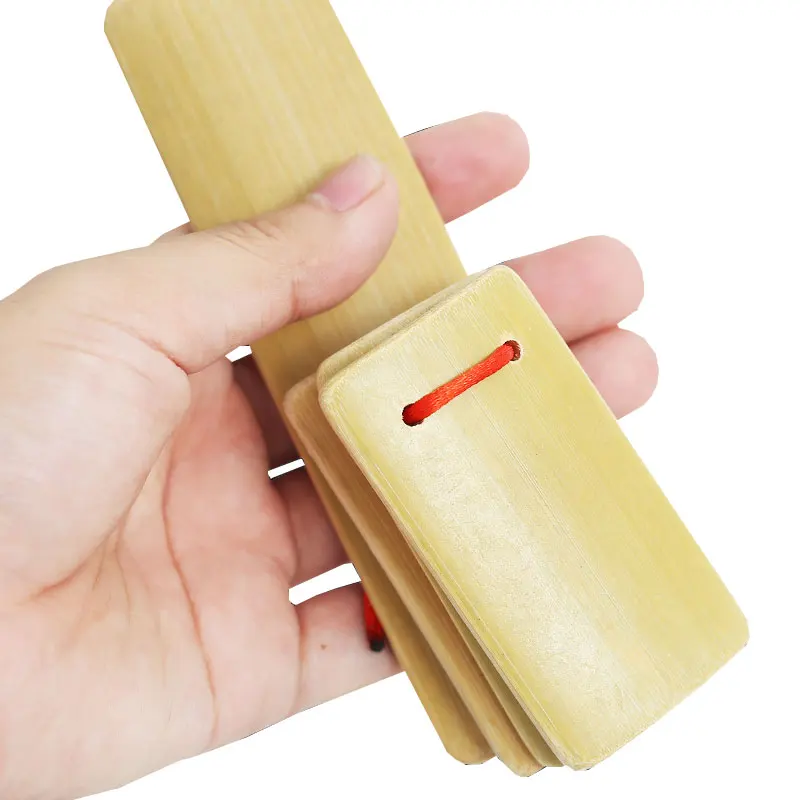 

Allegro for children Boarding for Beginners Professional eloquence bamboo board adult castanets 1pc