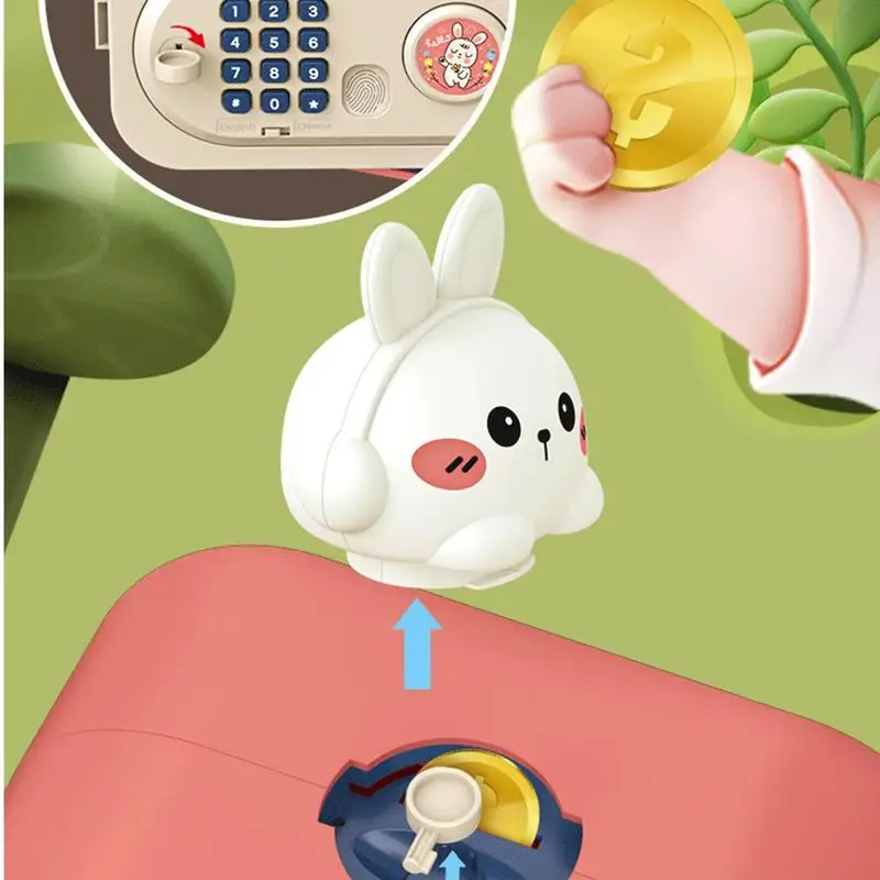 Денежный банк для детей электронный банкомат экономии монет безопасная банка