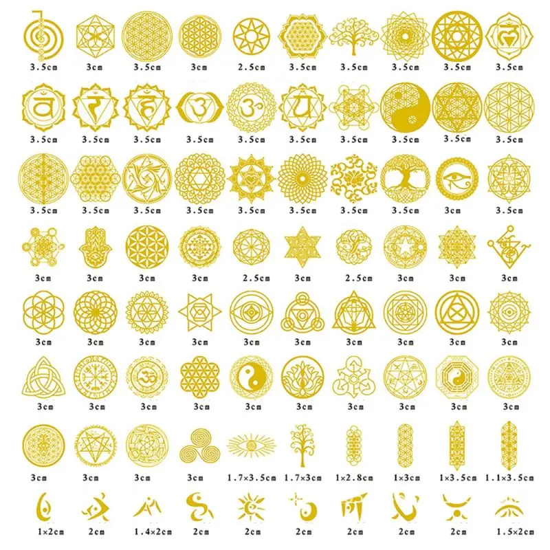 Цветочное приглашение оргонитовая наклейка смоляная медная набор для рукоделия