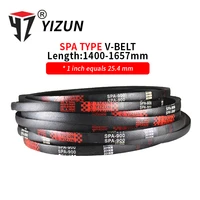 yizun spa type spa14001657mm hard wire rubber drive pitch length girth industrial transmission agricultural machinery v belt