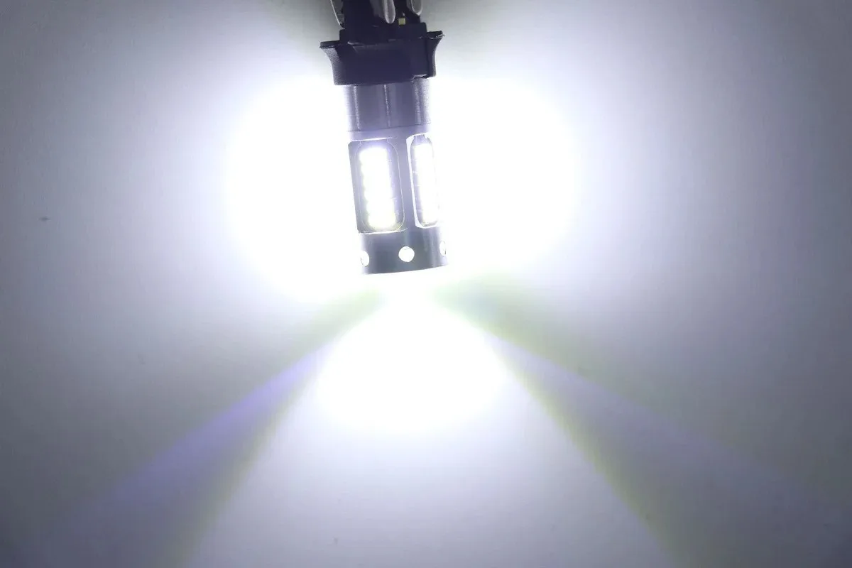 2 шт. PW24W PWY24W Светодиодные указатели поворота 4014 30smd DRL Дневные ходовые огни CANBUS Автомобильные светодиодные противотуманные фары Белый Красный Янтарный Синий