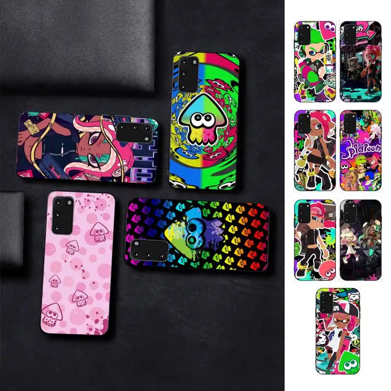 

Pearl Switch Splatoon 2 Phone Case for Samsung S10 21 20 9 8 plus lite S20 UlTRA 7edge