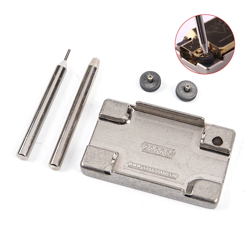 

Kerosene Lighter Universal Repair Tool Replace Rivet Flint Gear For ZP Lighter