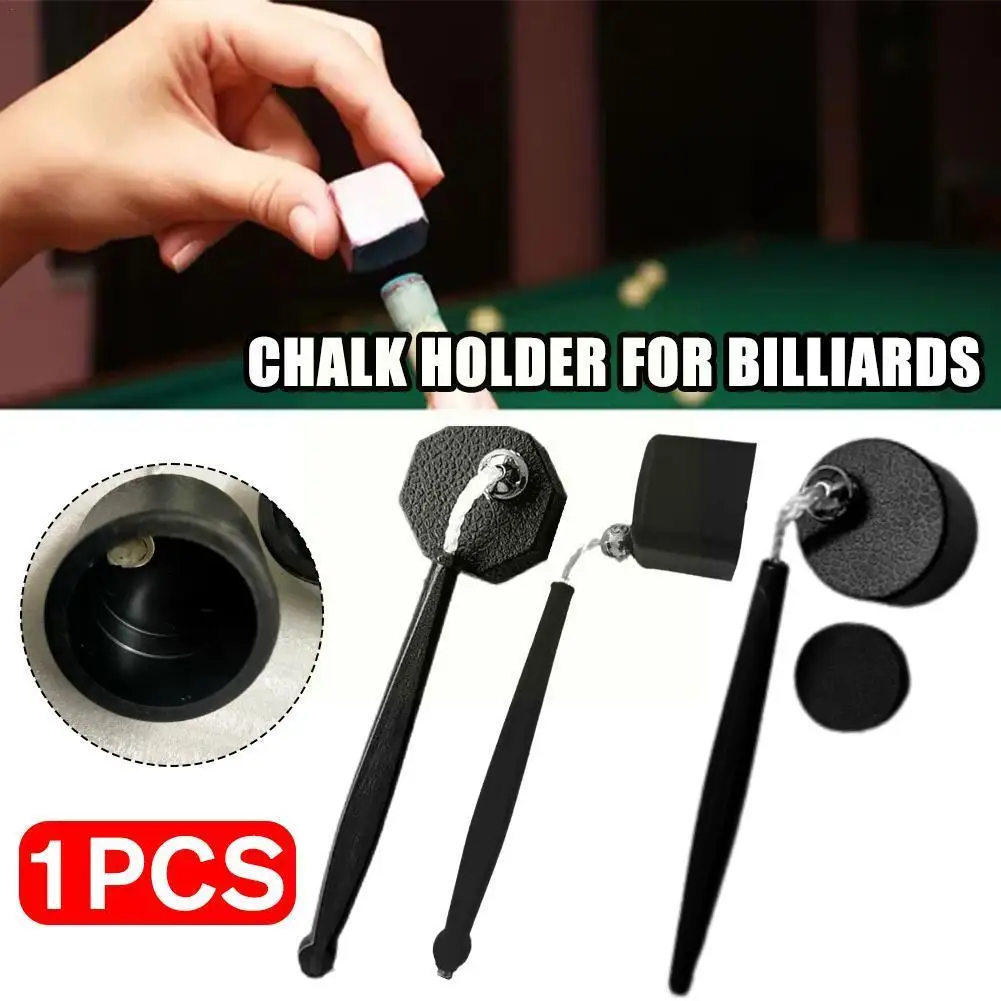 

1pcs Pocket Pool Billiard Chalk Holder Pricker Cue Tip Handle Table Accessories Billiard Portable Tool Snooker Prep Frictio V0L1