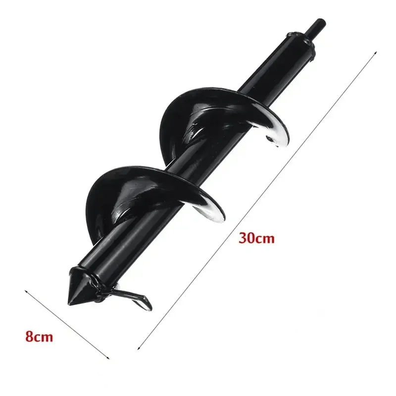 

JUSTINLAU от 9 до 18 дюймов, спиральный шнек, сверло, копач для отверстий, мощный садовый шнек, комплект