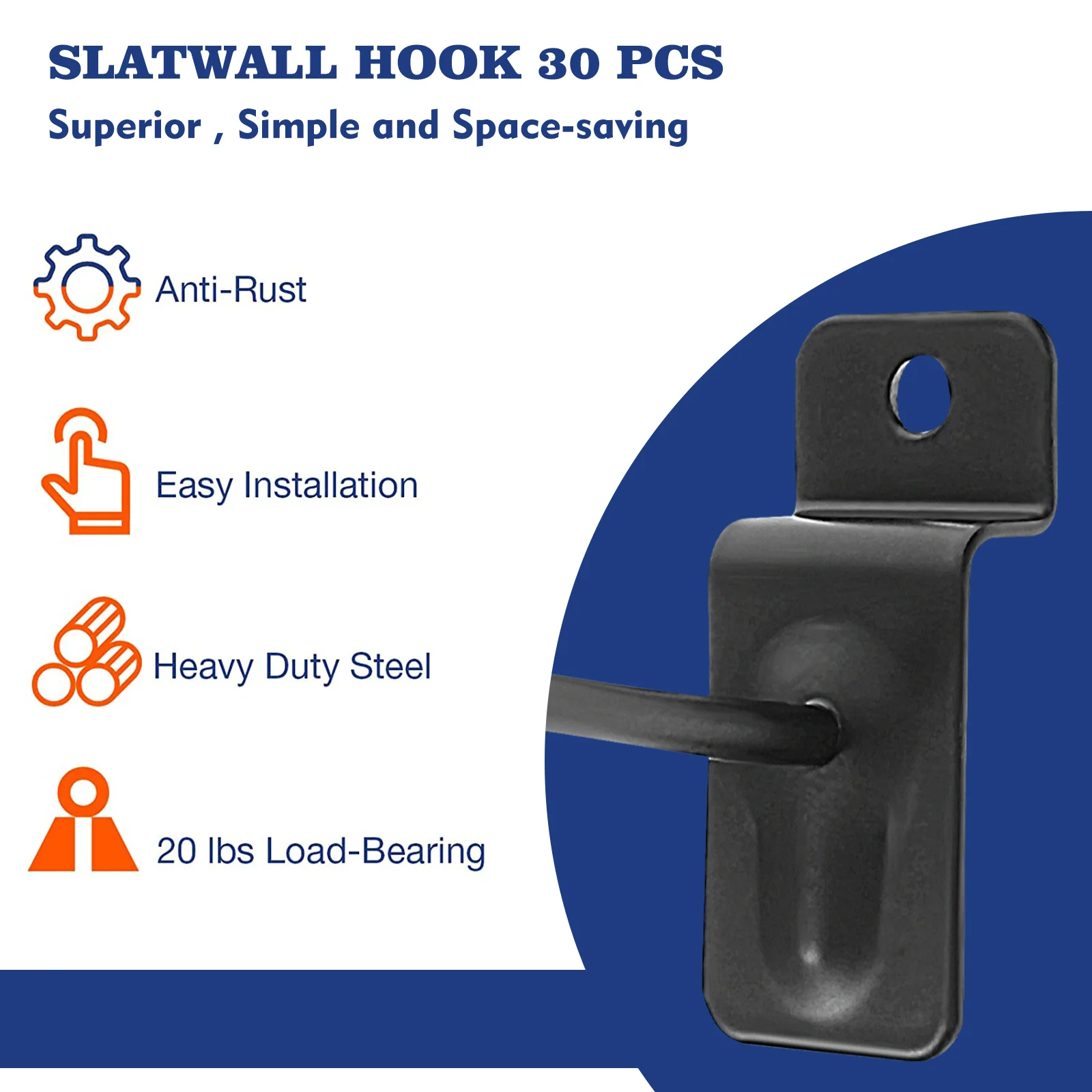 30 шт. слотовой крючок планка вешалка для одежды стены сверхмощные вешалки крючки