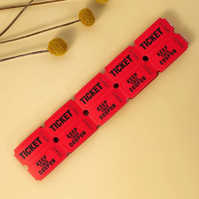 

Лотерейные билеты, 100 шт., бумага