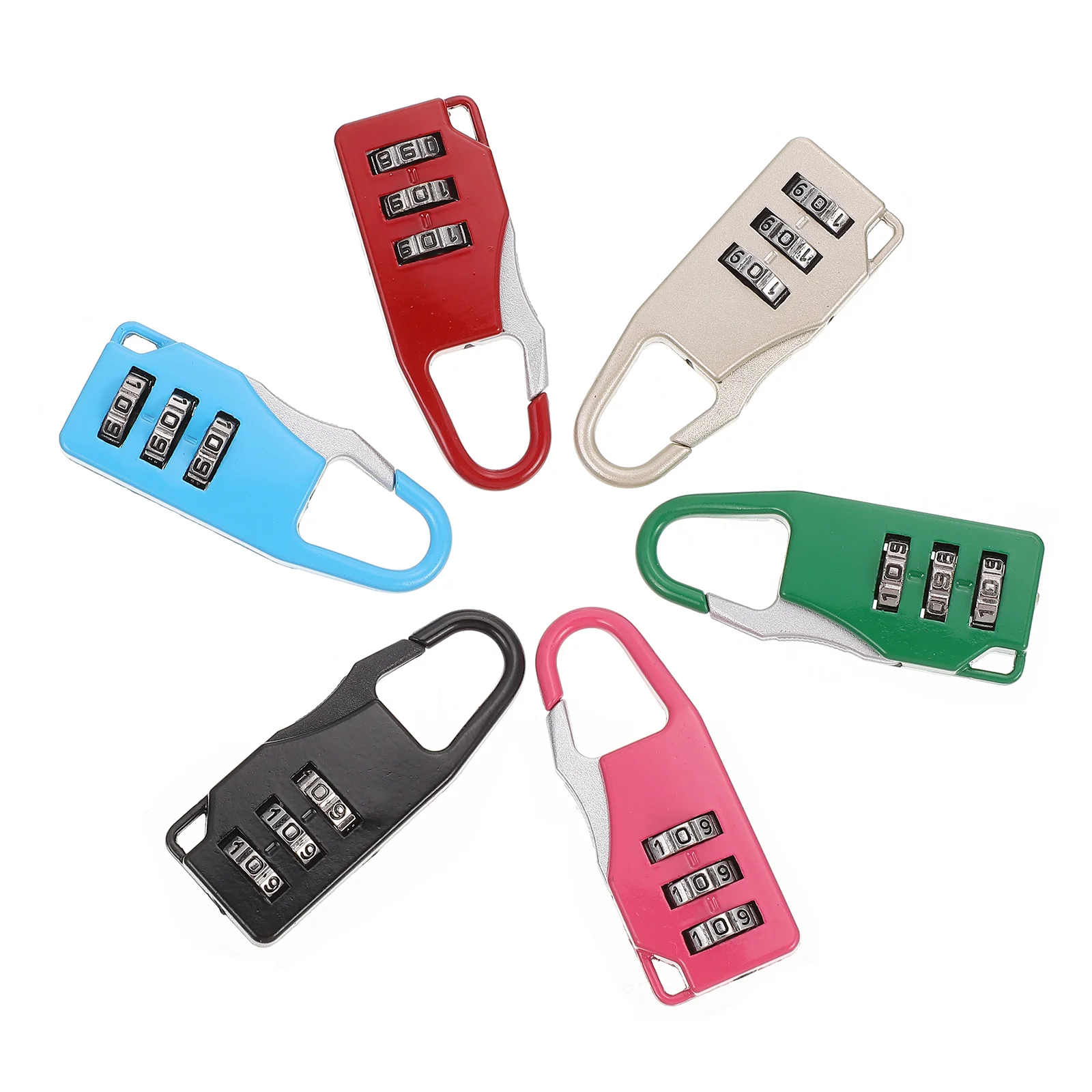 

Lock Padlock Locks Mini Digitluggage Password Suitcaselocker Door Codebackpack Travel Household Portable Compact Padlocks Combo